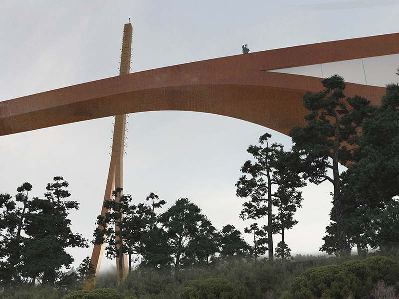 Illustration for article titled Insane New Tower Might Rise Above the Hills in Western Turkey